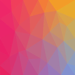Obraz premium vector modern geometrical abstract background. Texture, new background. Geometric background in Origami style with gradient.