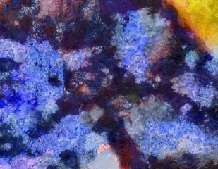 Art texture, creative oil background, striped and splashes, concrete simple original grunge backdrop, dry textured oil paint, template for cards, banners and prints designed.