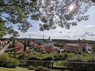 villaggio crespi panorama
