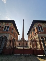 villaggio crespi panorama