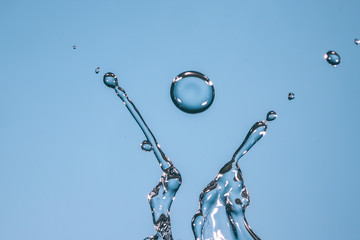 水滴のハイスピード撮影