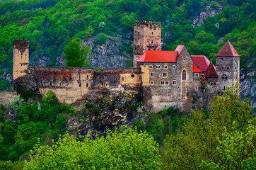 Naklejka premium Hardegg Castle in Austria