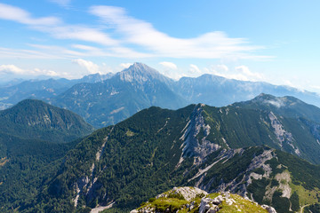 Kaminik-Savinja Alps, view from Storžič. 20.08.2019.
