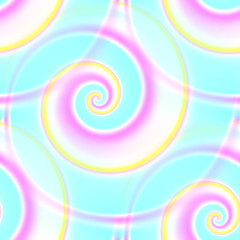 Seamless swirls pattern