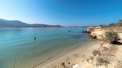 Marcello beach - Cyclades islands - Paroikia (Parikia) Paros - Greece