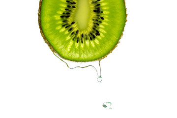 Kiwifruit. Green fresh juicy kiwi. Organic nutrition concept.