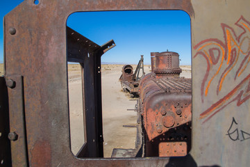The train cemetery near Potosì