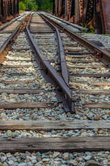 Railroad tracks