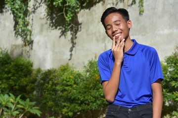 A Shy Teenage Male