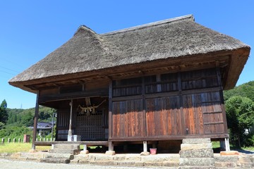 Fototapeta na wymiar 山江村　山田大王神社