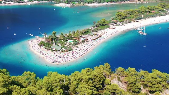 &Ouml;l&uuml;deniz is a resort village on the southwest coast of Turkey. It&rsquo;s known for the blue lagoon of &Ouml;l&uuml;deniz Tabiat Parki and the wide, white Belcekiz Beach.