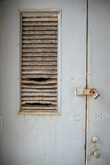 old train station doors