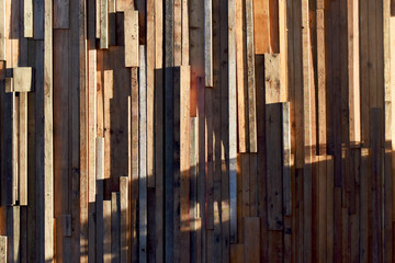 Old wooden wall for background