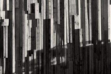 Old wooden wall for background