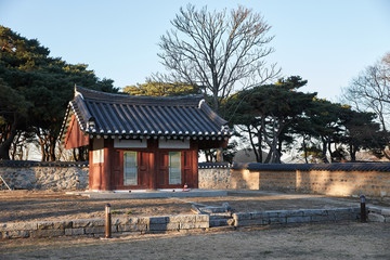 The Kyochon village is a famous traditional village in Gyeongju, Korea.