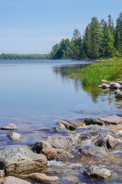 Beautiful Headwaters at Lake Itasca in Minnesota
