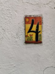 number on the wall