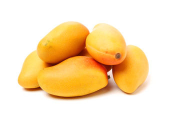 Mango on a white background