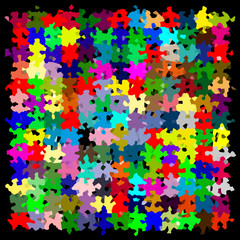 puzzle kaléidoscopique 