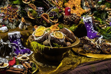 Christmas market in Munich, Bavaria, Germany, Europe
