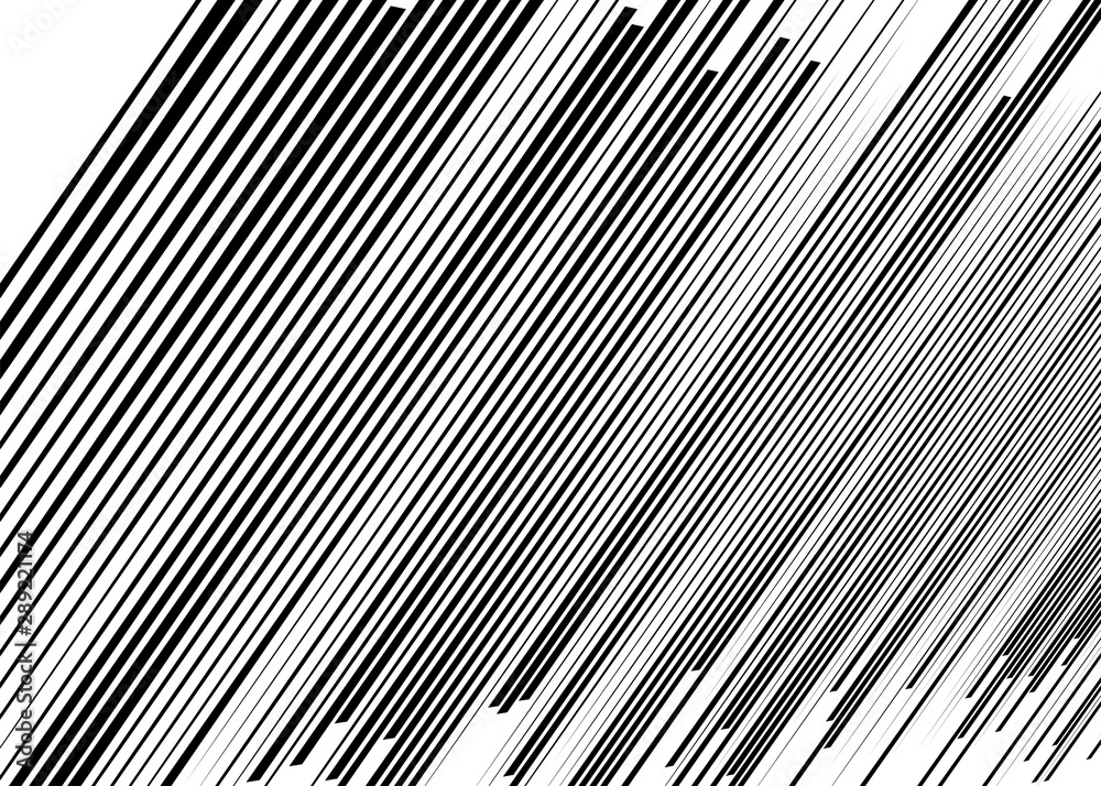 Poster 3d lines pattern in perspective. Oblique, slanting stripes. Diminishing parallel, straight skew strips, streaks texture.Asymmetric dynamic lines abstract geometric illustration. Lineal, linear element