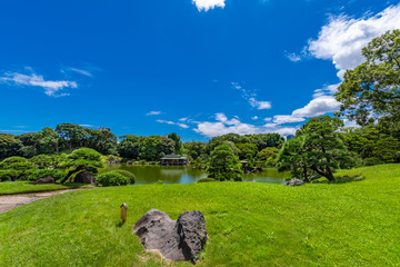 清澄庭園の風景