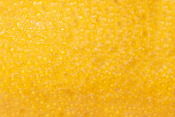 closeup of lemon yellow skin texture backgriund pattern