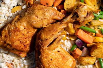 Hähnchenpfanne mit Gemüse