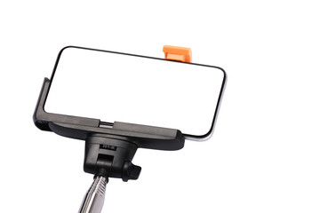 Smart phone with selfie stick
