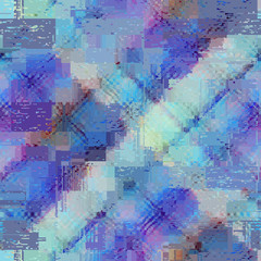 Abstract seamless pattern with imitation of a grunge dirty texture. Vector image.