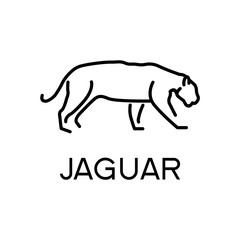 Jaguar Concept Mimimalis Logo Line