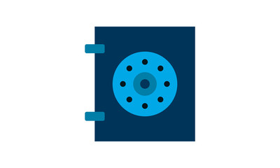 locker vector icon. Money security concept vector illustration.