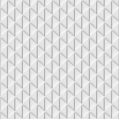 Abstract white geometric seamless background