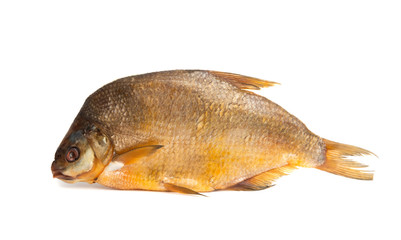 smoked stockfish isolated