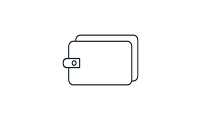 Finance Wallet icon. Simply vector design. 