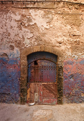 Old and weathered doors of Essaouira/Morocco