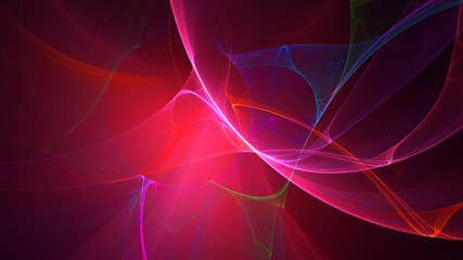 Obraz premium 3D rendering multicolored abstract fractal