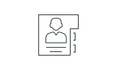 Profile icon for user account or avatar-related websites