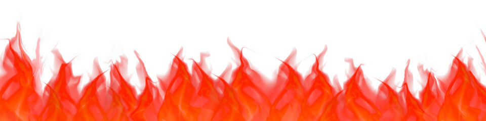 Illustration Of Flame White Background 炎のイラスト 白背景 Adversary Wall Mural Adversa Kana Design Image