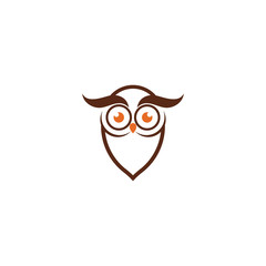 Owl Logo Template Vector
