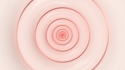 Background of concentric pink toroids.