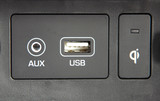 power outlet and usb port in car