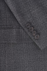 Suit сlose up texture grey color