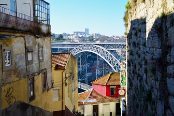 Tabuleiro inferior da Ponte D. Luis, Porto