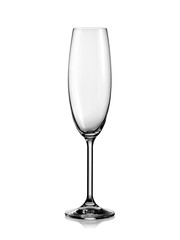 Empty champagne glass