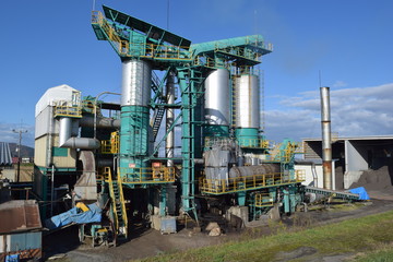 アスファルト工場