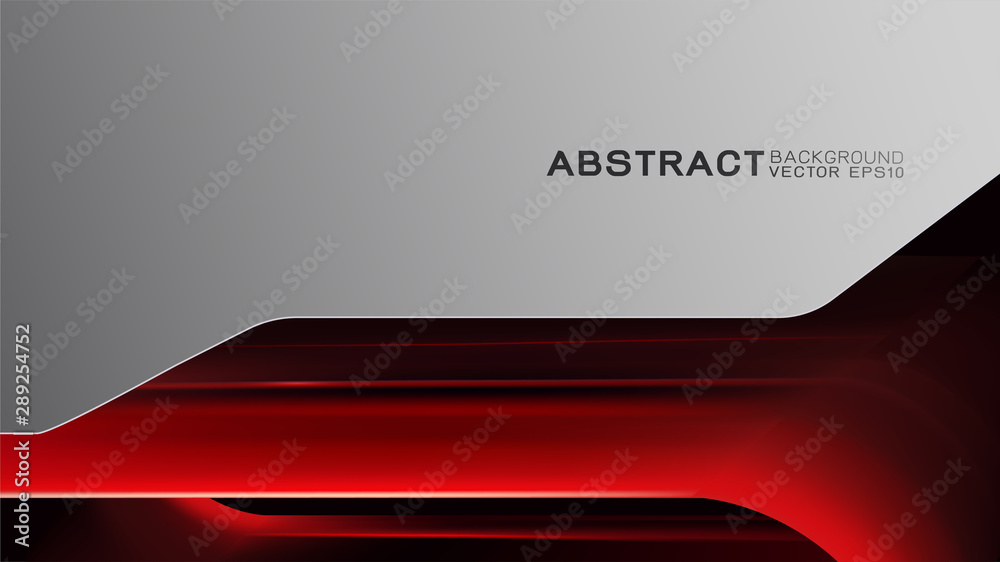 Wall mural abstract trendy and technology concept with light line movement and copy space background, vector il
