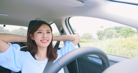 Smart self driving car concept