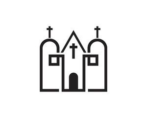 Church Logo vector template creative icon design