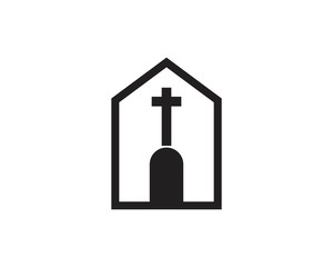 Church Logo vector template creative icon design